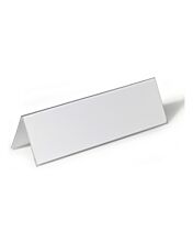 Durable Table Place Name Holder Transparent 105/210x297mm