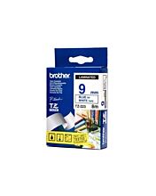 Brother P-touch 9mm TZ-223 Laminated Tape, 8 m, Blue on White