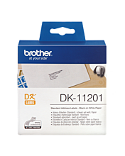 Brother DK11201 Standard Address Label Roll, 29mm x 90mm x 400pcs