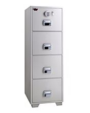 Eagle SF-680-4EKX Fire Resistant Filing Cabinet, 4 Drawers, Digital With Key Lock