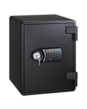 Eagle YES-031DK Fire Resistant Safe, Digital and Key Lock (Black)