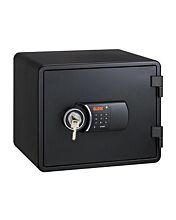 Eagle YESM-020K (BK) Fire Resistant Safe, Digital & Key Lock, Black