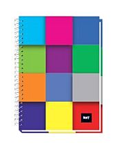 FIS Hard Cover Notebook Single Ruled, 100 Sheets, 10 x 8 "