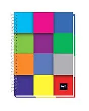 FIS Hard Cover Notebook Single Ruled, 100 Sheets, 10 x 8 "