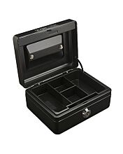 Carl Cash Box 6 inches Black
