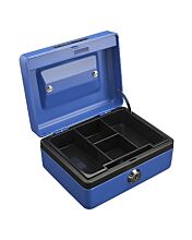 Carl Cash Box 6 inches Blue