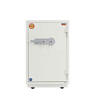 Valberg FRS-93 KL Fire Resistant Safe, 2 Key Locks, White
