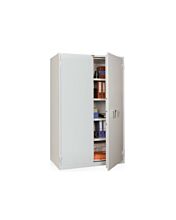 Valberg BM 1951 Key Lock Fire Resistant Safe Cabinet, White