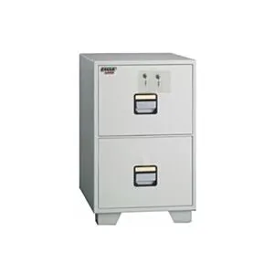 Eagle SF-680-2TKX Fire Resistant Filing Cabinet, 2 Drawers, 2 Keys Lock