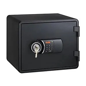Eagle YES-M020K Fire Resistant Safe, Digital and Key Lock (Black)