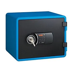 Eagle YES-M020K Fire Resistant Safe, Digital and Key Lock (Blue)