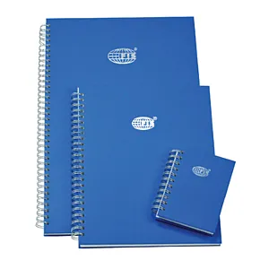 FIS Manuscript, A4, Single Ruled w/ Spiral (FSMNA42Q5MSB)
