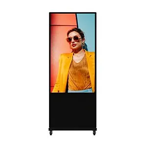 Hikvision DS-D6055UN-D-S 55-inch Slim Floor Standing Digital Signage kiosk