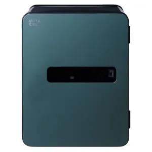 METACEL MC-040PR-GR Fire-Resistant Fingerprint Safe – Grey, Digital Lock