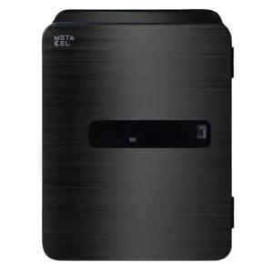 METACEL MC-040PR-GR Fire-Resistant Fingerprint Safe – Grey, Digital Lock