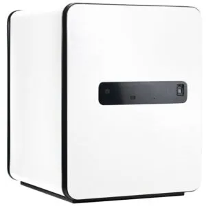 METACEL MC-040PR Fire-Resistant Fingerprint Safe – White