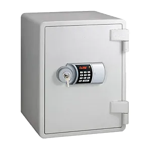 Eagle YES-031DK Fire Resistant Safe – Digital & Key Lock – White
