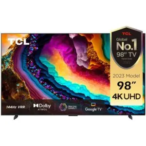 TCL 98 Inch 4K Smart Google TV QLED Onkyo Sound - 98C735