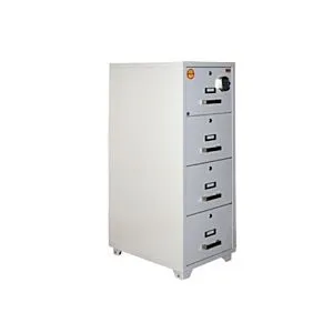 Valberg FRF-4EKK Fire Resistant Filing Cabinet, 4 Drawers