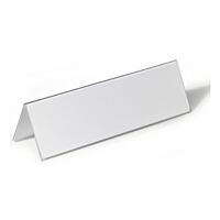 Durable Table Place Name Holder Transparent 105/210x297mm