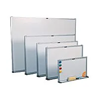 Aluminium Frame Magnetic Whiteboard 450x600mm With Movable Tray