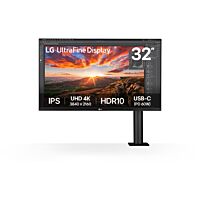 LG 31.5'' UHD 4K Ergo IPS Monitor with USB-C