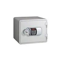 Eagle YES-M020K Fire Resistant Safe – Digital & Key Lock – White