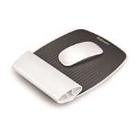 Fellowes I-Spire Series Mouse Pad with Wrist Rocker, White