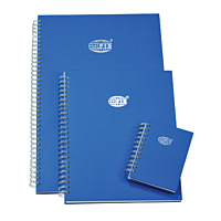 FIS Manuscript, A4, Single Ruled w/ Spiral (FSMNA42Q5MSB)