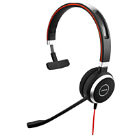 Jabra Evolve 40 UC, Mono, USB-C - Black