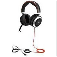 Jabra Evolve 80 UC Stereo - Black