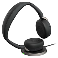 JabraEvolve2 65 Flex Link MS Stereo Wireless Headset with Wireless Charger