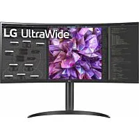 LG 34WQ75C-B 34” UltraWide QHD USB-C Monitor with KVM Switch