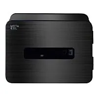 METACEL MC-020PR-GR Fire-Resistant Fingerprint Safe – Grey, Digital Lock