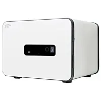 METACEL MC-020PR Fire-Resistant Digital Safe, Fingerprint, White