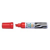 Pilot Jumbo Permanent Marker, Chisel Tip, Red