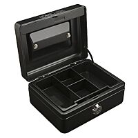 Carl Cash Box 6 inches Black