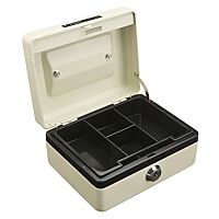 Carl Cash Box 6 inches Ivory