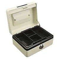 Carl Cash Box 6 inches Ivory
