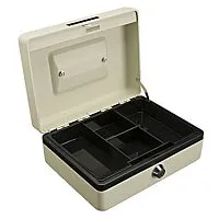 Carl Cash Box 8 inches Ivory