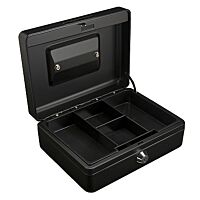 Carl Cash Box 8 inches Black